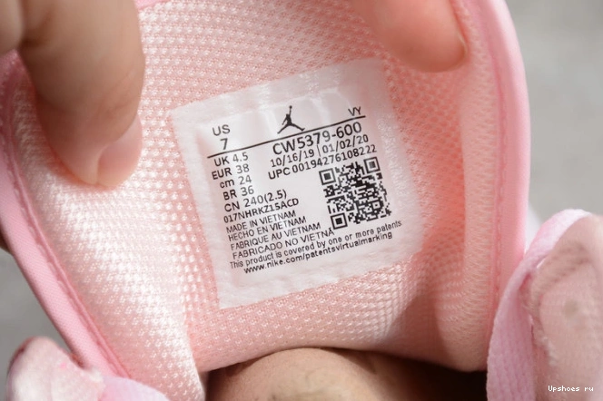 Air CW5379-600 Jordan 1 (W) Mid Digital Pink 1028